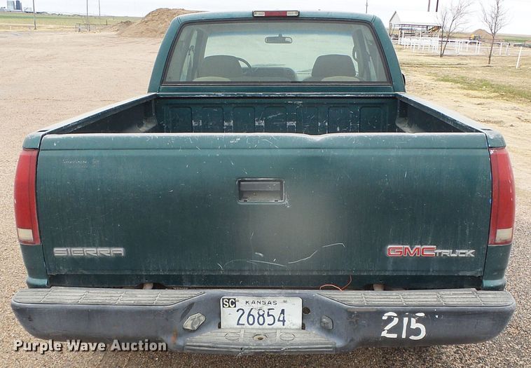 image for item DI5538 1996 GMC 1500 SL  Ext. Cab pickup truck