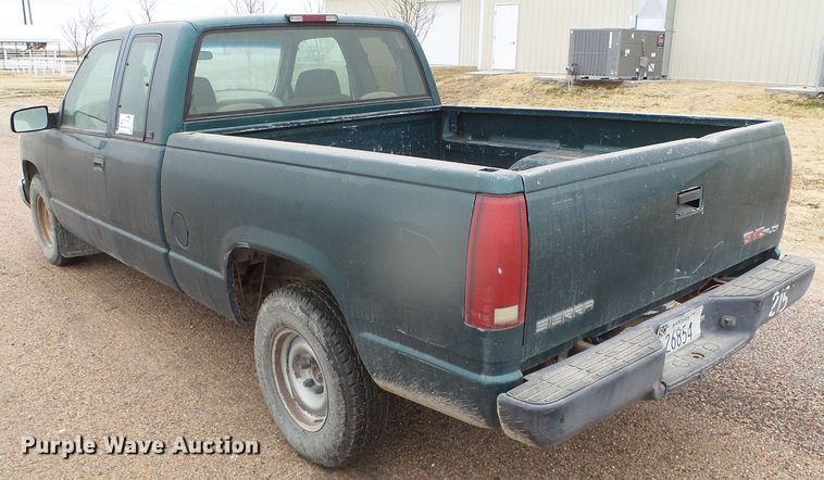image for item DI5538 1996 GMC 1500 SL  Ext. Cab pickup truck
