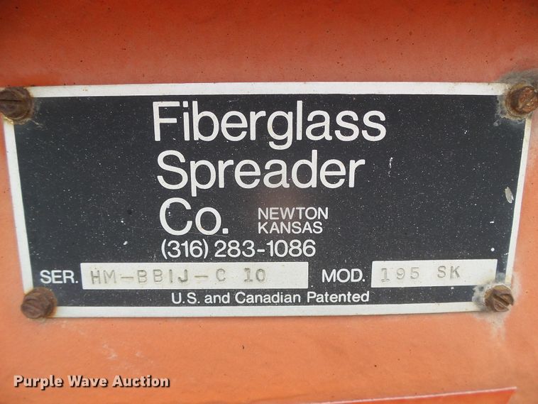 image for item DI5540 Fiberglass Spreader Co. 195 SK spreader