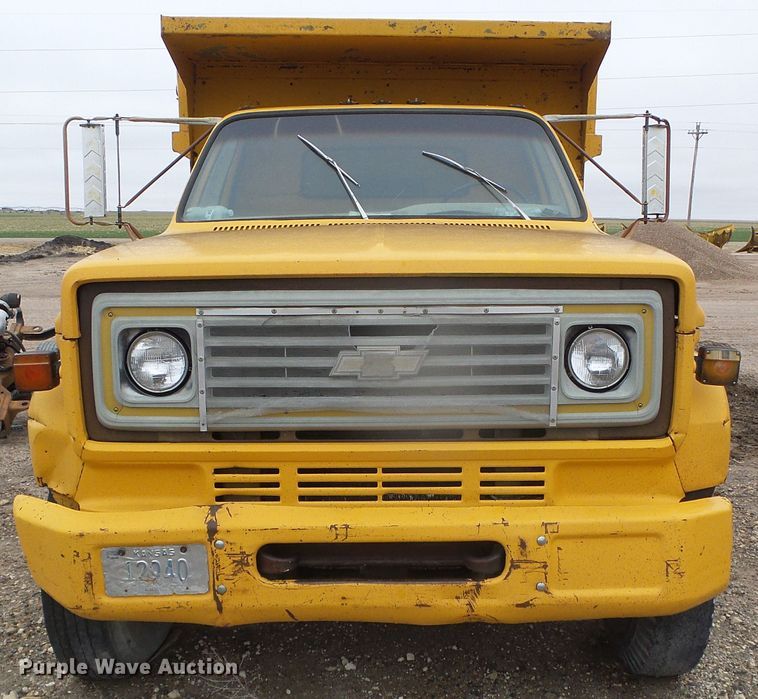 image for item DI5544 1977 Chevrolet C65  dump truck