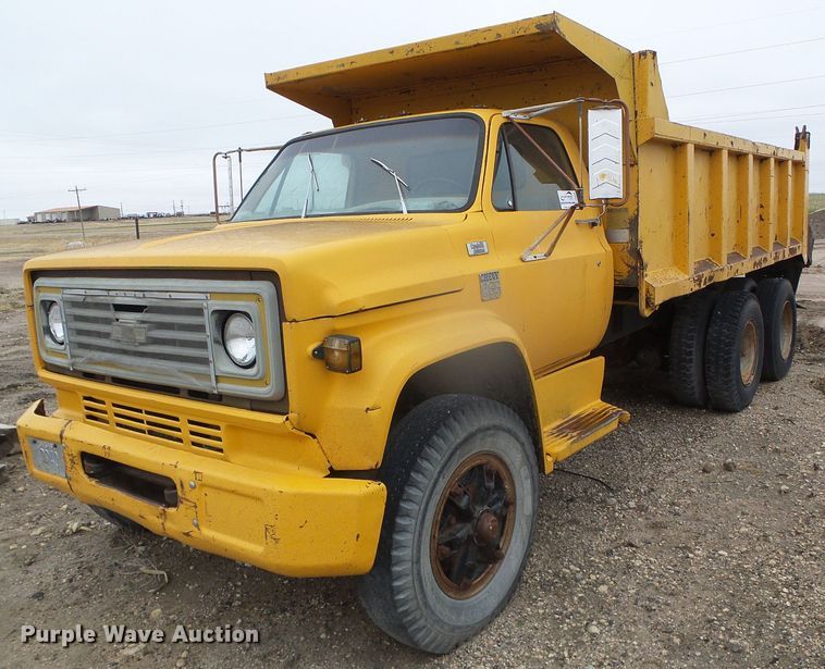 image for item DI5544 1977 Chevrolet C65  dump truck