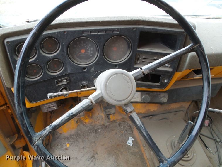 image for item DI5544 1977 Chevrolet C65  dump truck