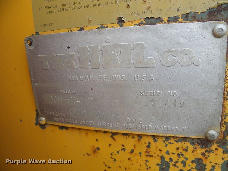 image for item DI5544 1977 Chevrolet C65  dump truck