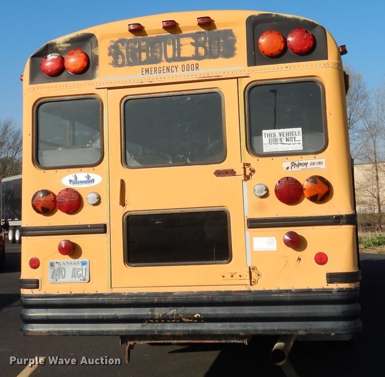 image for item DI6519 1995 International 3800  school bus