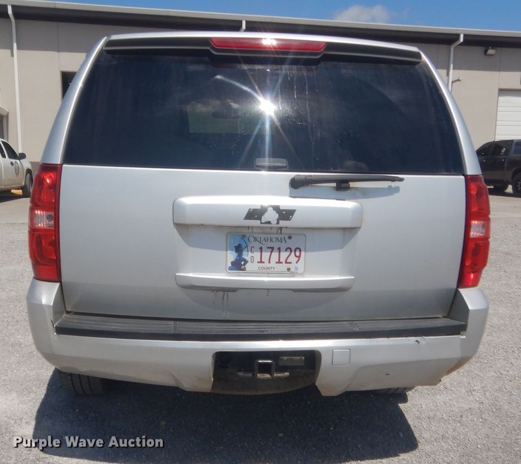 image for item DJ2225 2013 Chevrolet Tahoe Police  SUV