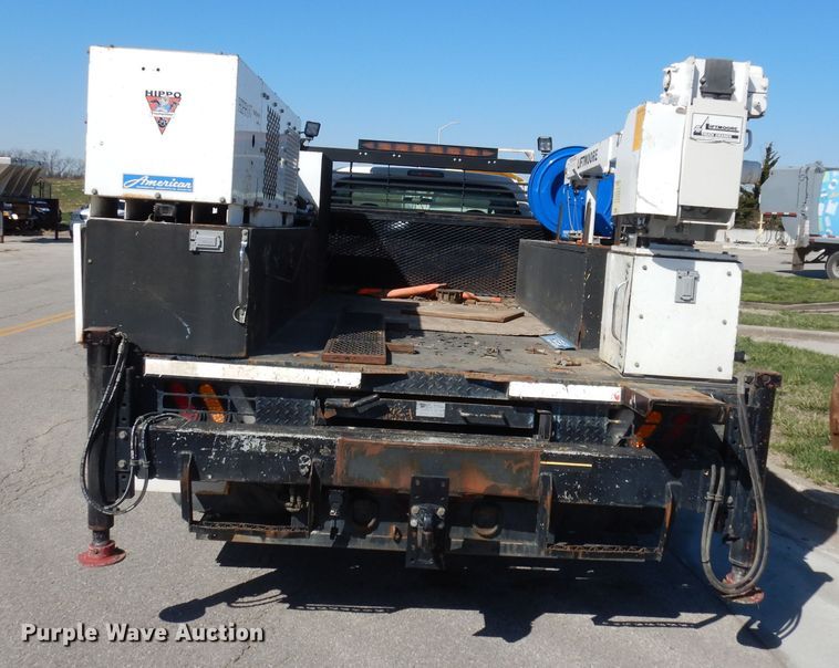 image for item DJ2985 2009 Ford F450 Super Duty XL  SuperCab flatbed truck