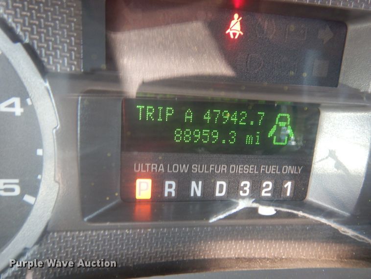 image for item DJ2985 2009 Ford F450 Super Duty XL  SuperCab flatbed truck