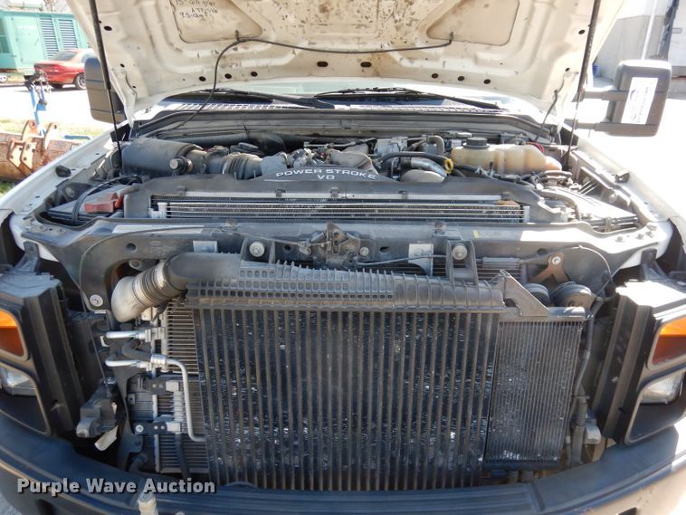 image for item DJ2985 2009 Ford F450 Super Duty XL  SuperCab flatbed truck