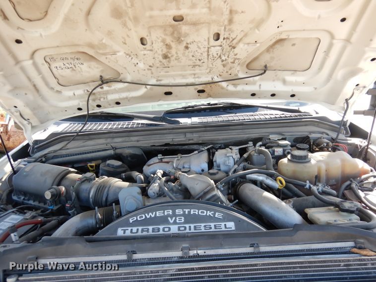 image for item DJ2985 2009 Ford F450 Super Duty XL  SuperCab flatbed truck