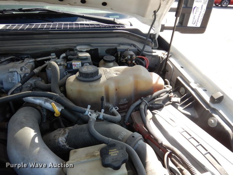 image for item DJ2985 2009 Ford F450 Super Duty XL  SuperCab flatbed truck