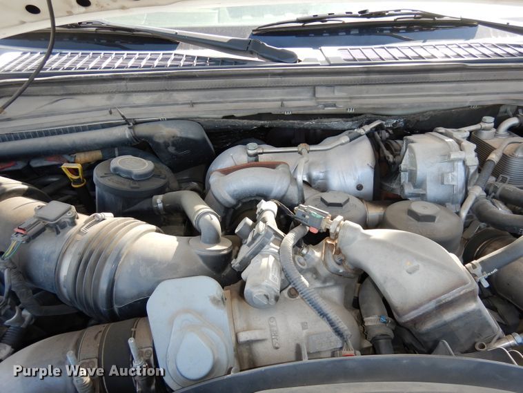 image for item DJ2985 2009 Ford F450 Super Duty XL  SuperCab flatbed truck