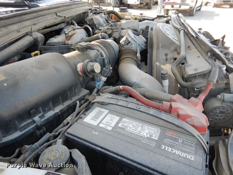 image for item DJ2985 2009 Ford F450 Super Duty XL  SuperCab flatbed truck