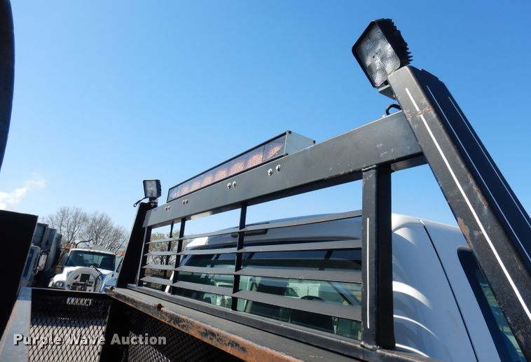 image for item DJ2985 2009 Ford F450 Super Duty XL  SuperCab flatbed truck