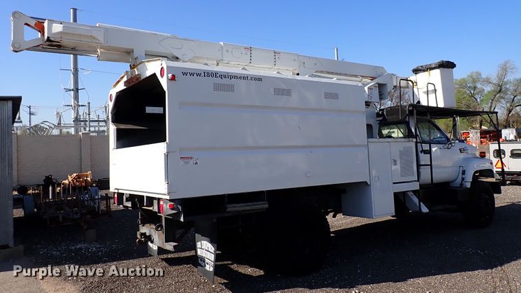image for item DK4661 1997 GMC C7500  forestry bucket truck