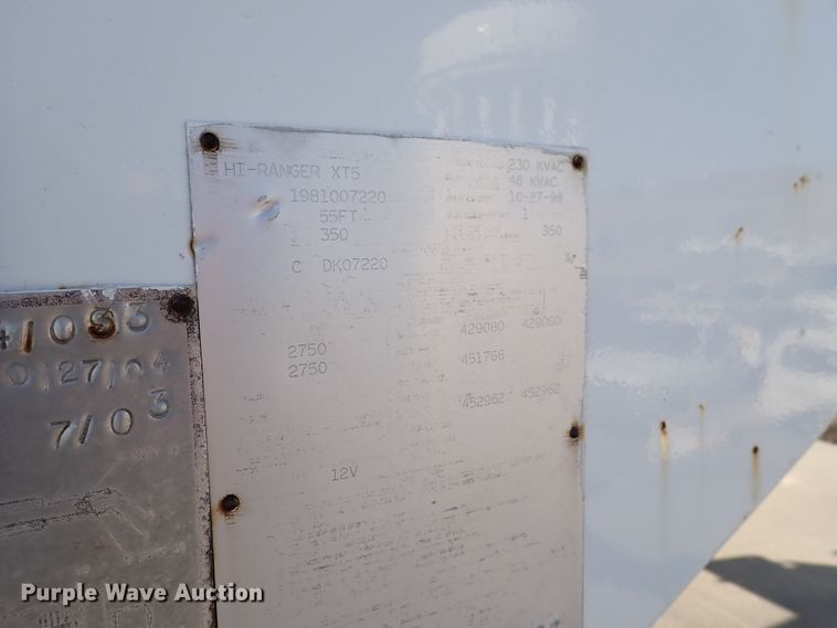 image for item DK4661 1997 GMC C7500  forestry bucket truck