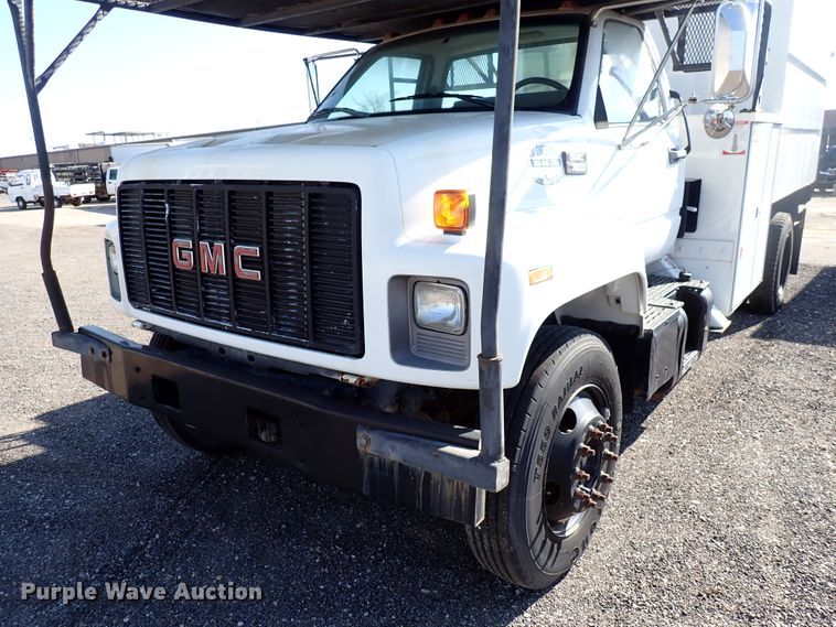 image for item DK4661 1997 GMC C7500  forestry bucket truck