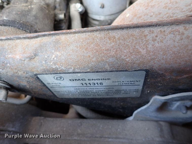 image for item DK4666 1982 Cushman  utility vehicle