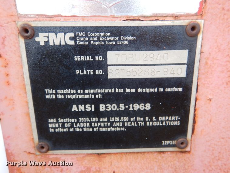 image for item DL4898 Link-Belt LS78  crawler crane