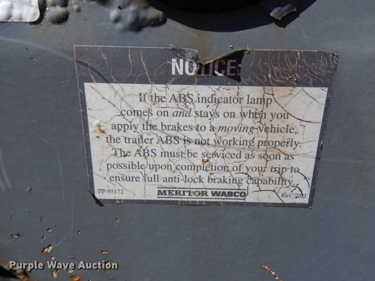 image for item DM2869 2011 Dragon 130BBL vacuum trailer