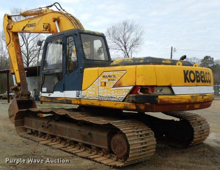image for item DM2870 1993 Kobelco SK200LC  excavator