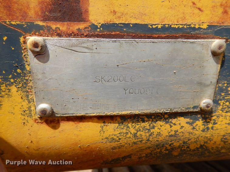 image for item DM2870 1993 Kobelco SK200LC  excavator