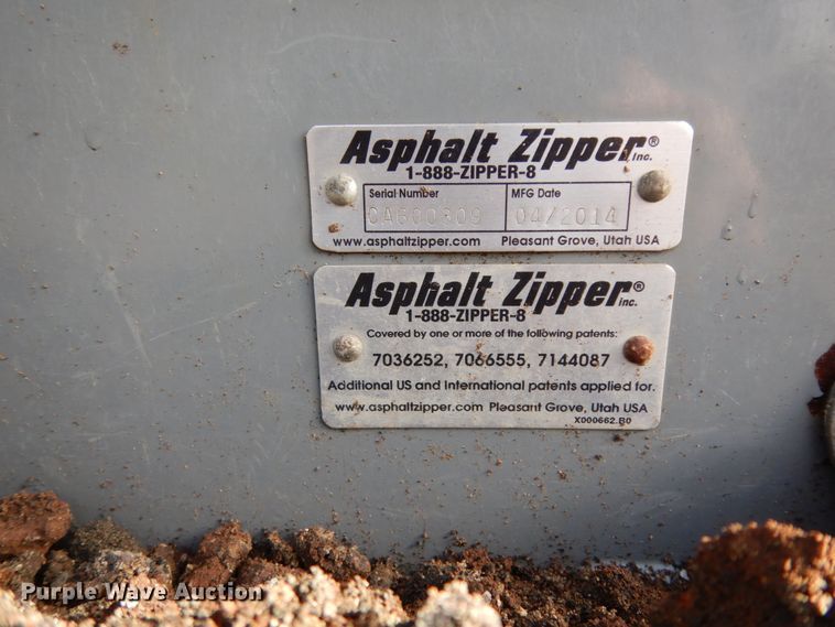 image for item DM2872 2014 Asphalt Zipper AZ600/B260  cold planer