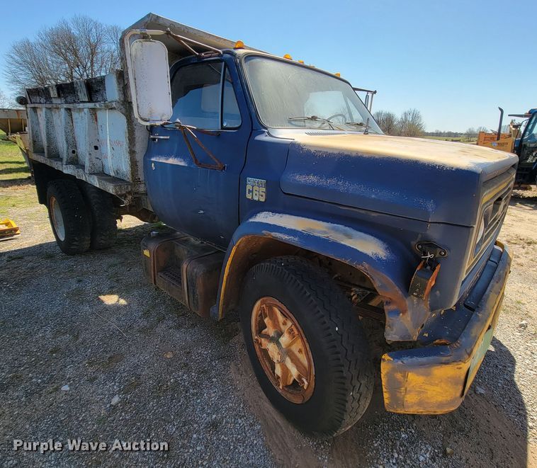 image for item FL9103 1978 Chevrolet C65  dump truck