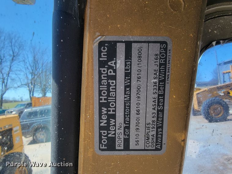 image for item FL9115 1991 Ford 6610 Tiger Special  tractor