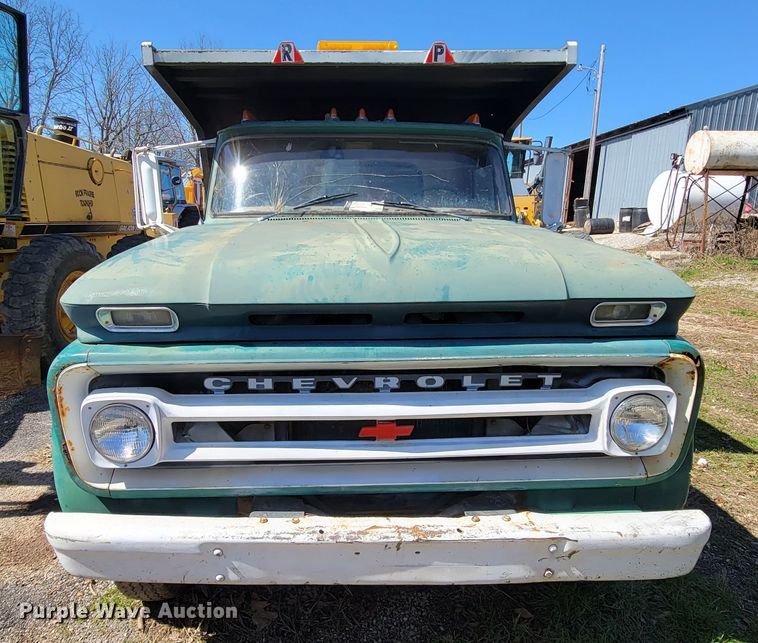 image for item FL9116 1966 Chevrolet 60  dump truck