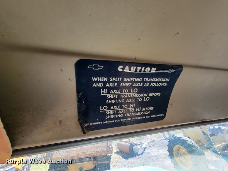 image for item FL9116 1966 Chevrolet 60  dump truck