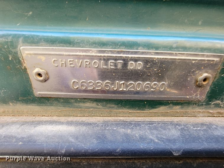 image for item FL9116 1966 Chevrolet 60  dump truck