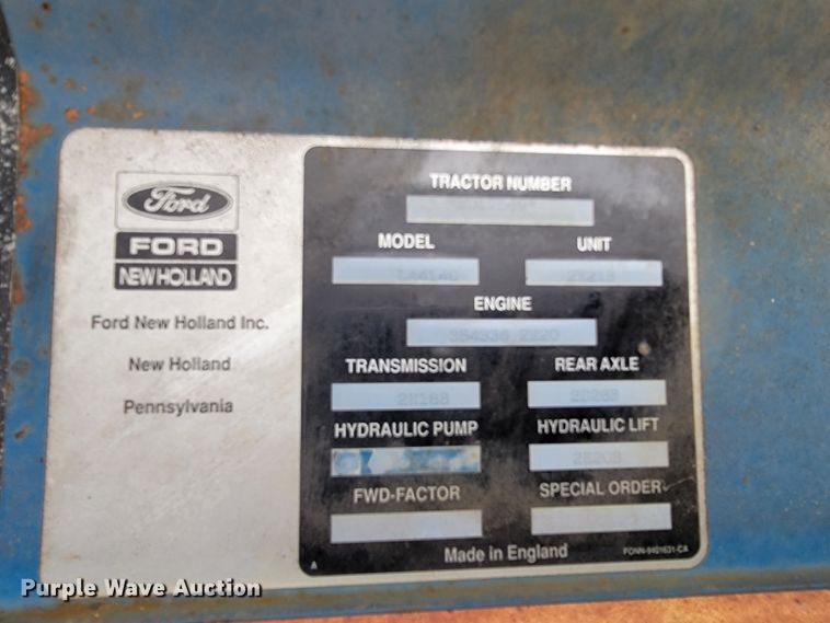 image for item FL9121 Ford 5610  tractor