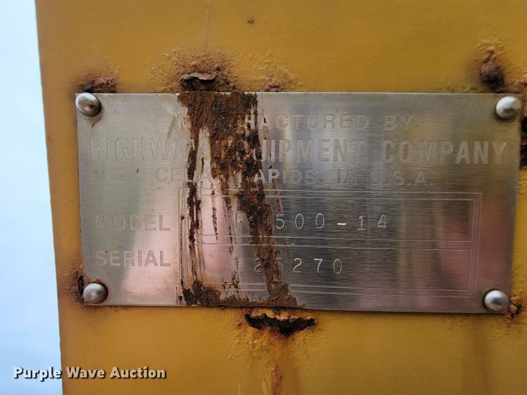 image for item FL9126 Hi-way E2500-14 spreader