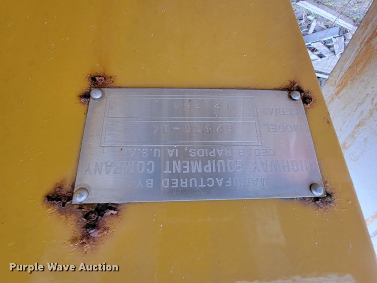 image for item FL9126 Hi-way E2500-14 spreader