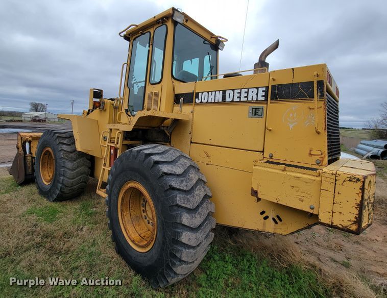 image for item FL9127 1996 John Deere 544G  wheel loader