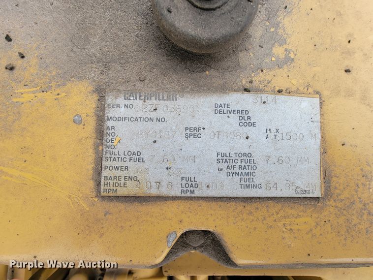 image for item FL9128 1992 Caterpillar E120B  excavator