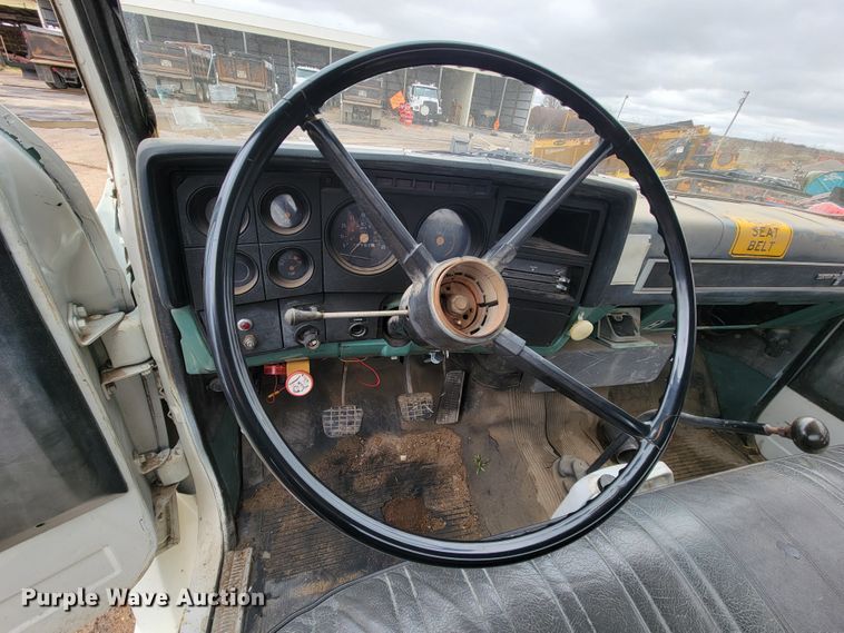 image for item FL9129 1982 Chevrolet 70  flatbed truck