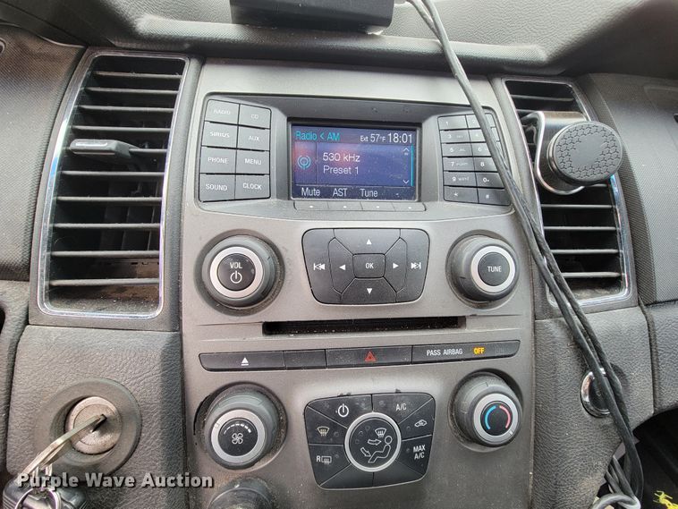 image for item FL9134 2013 Ford Taurus Police Interceptor