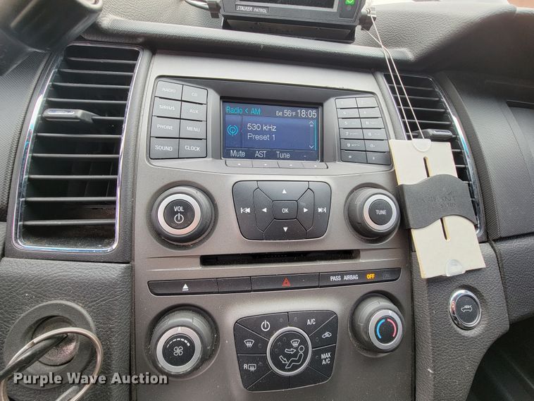 image for item FL9135 2013 Ford Taurus Police Interceptor