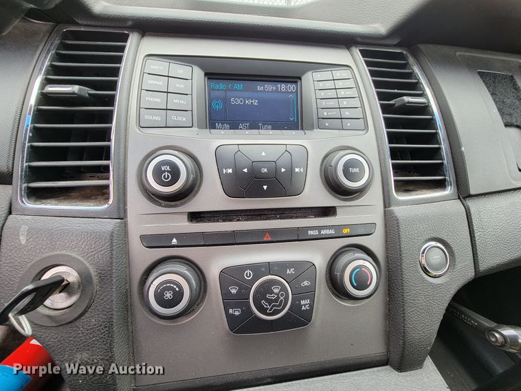 image for item FL9138 2013 Ford Taurus Police Interceptor