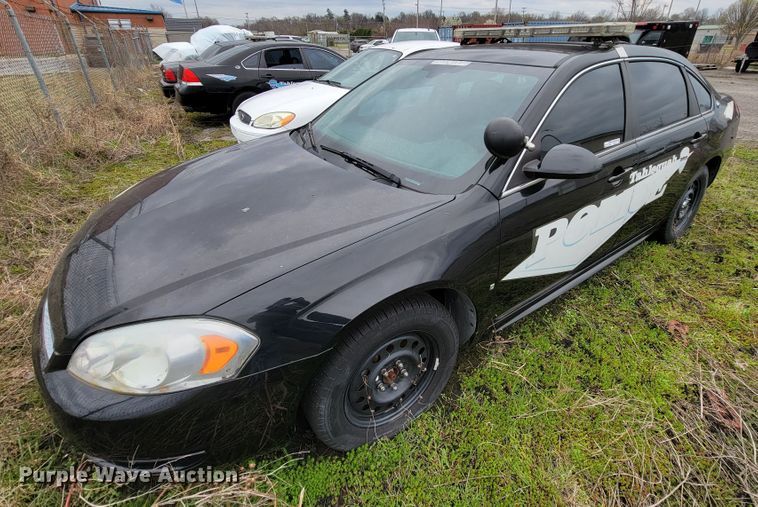 image for item FL9142 2009 Chevrolet Impala Police Cruiser
