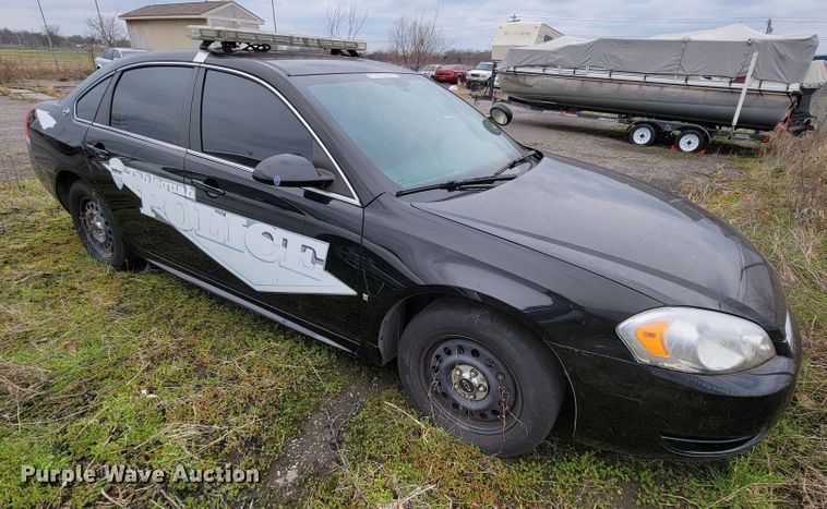 image for item FL9142 2009 Chevrolet Impala Police Cruiser
