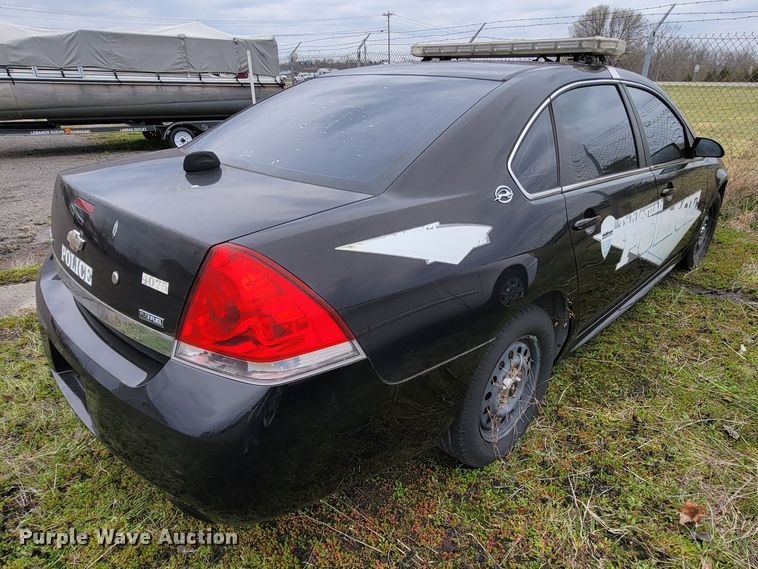 image for item FL9142 2009 Chevrolet Impala Police Cruiser