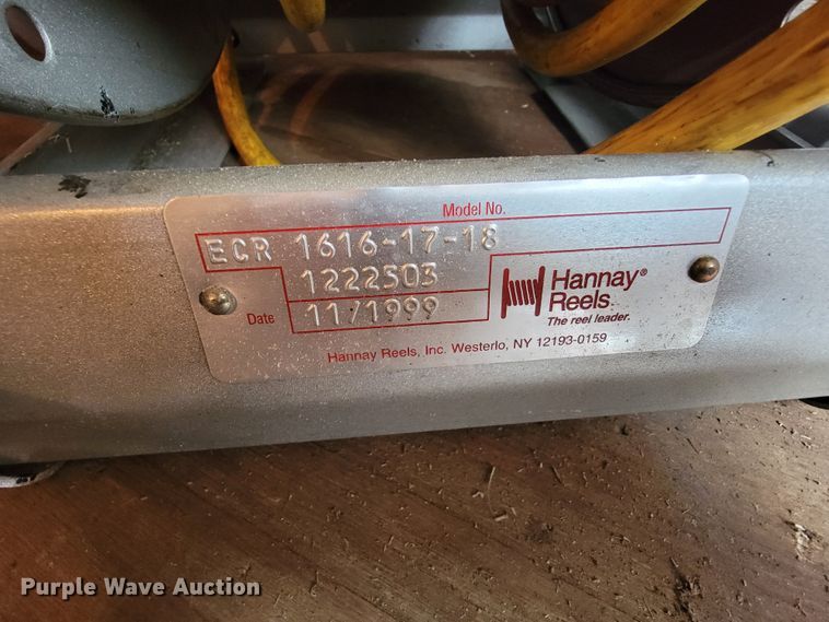 image for item FL9150 1999 Hanney ECR1616-17-18 electrical cord reel