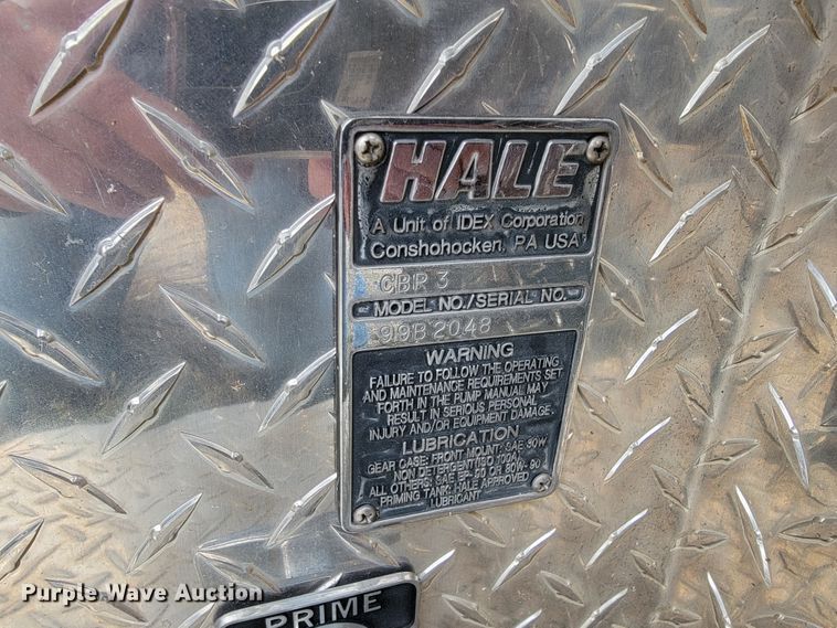 image for item FL9151 Hale CBP3 fire truck bed