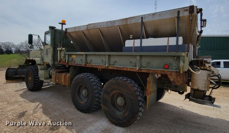 image for item FL9188 1991 BMY M923A2  flatbed truck
