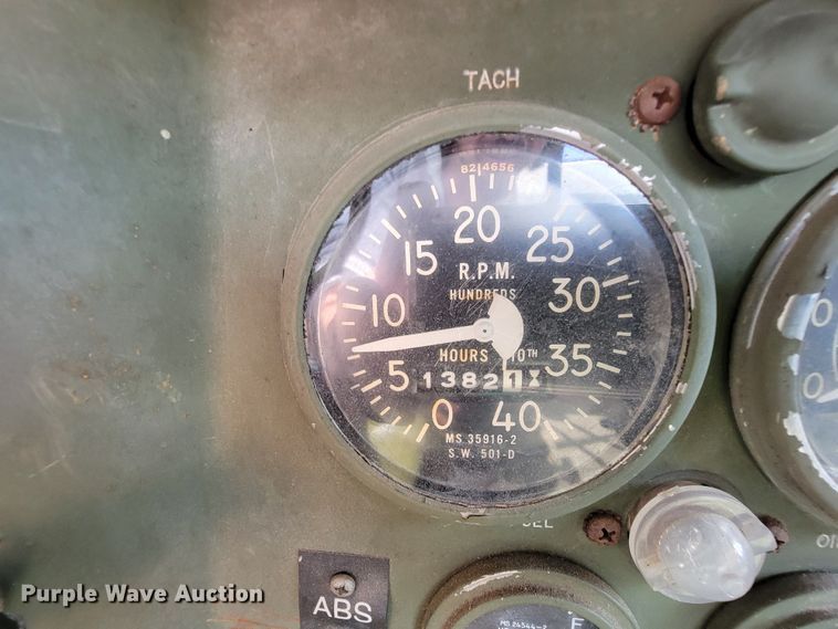 image for item FL9188 1991 BMY M923A2  flatbed truck