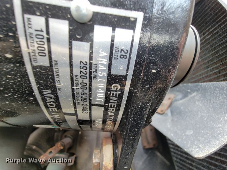 image for item FL9188 1991 BMY M923A2  flatbed truck