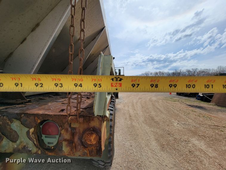 image for item FL9188 1991 BMY M923A2  flatbed truck