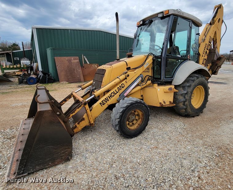 image for item FL9190 1997 New Holland 575E  backhoe